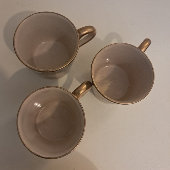 Antique Marked Japanese Meiji Satsuma Cup & Saucer Sets Geisha Mountain 3 Each - Picture 10 of 14